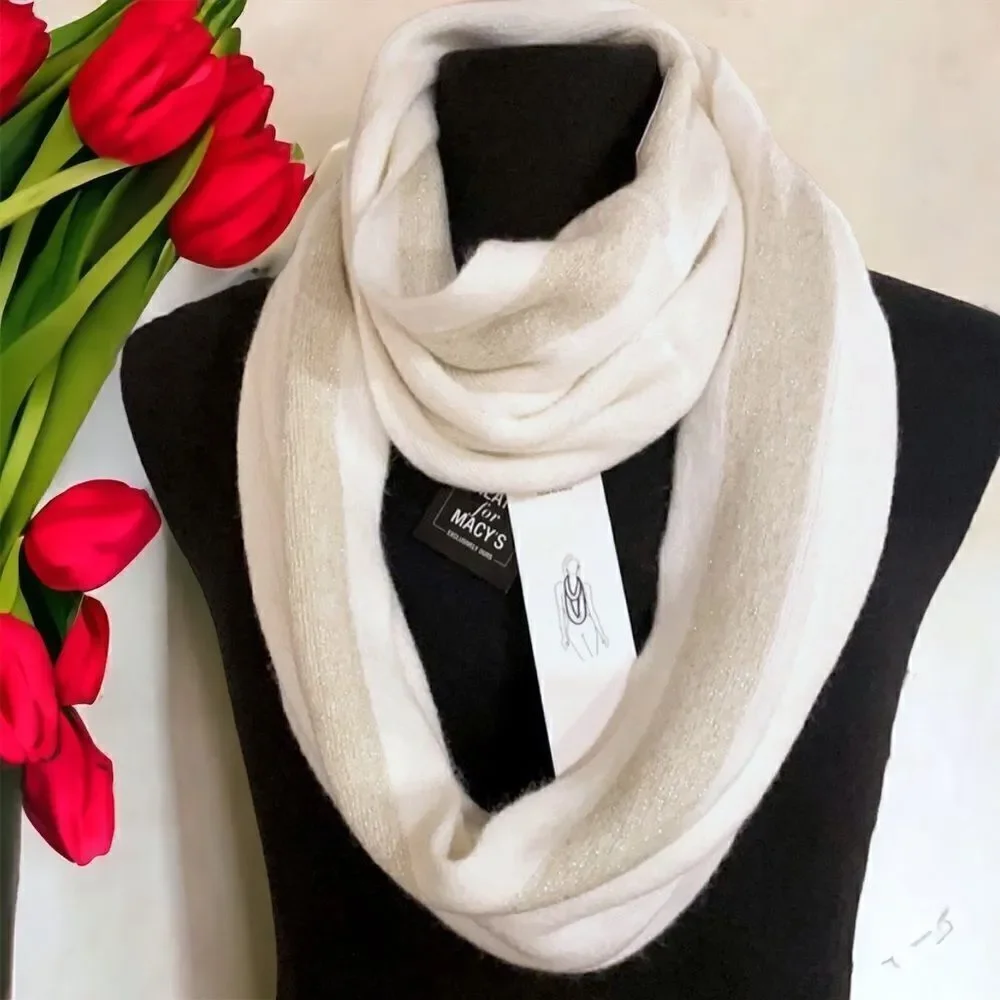 Infinity Loop scarf by Calvin Klein